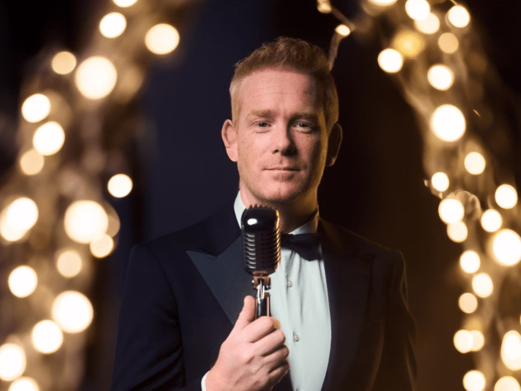 Bernd als The Christmas Singer