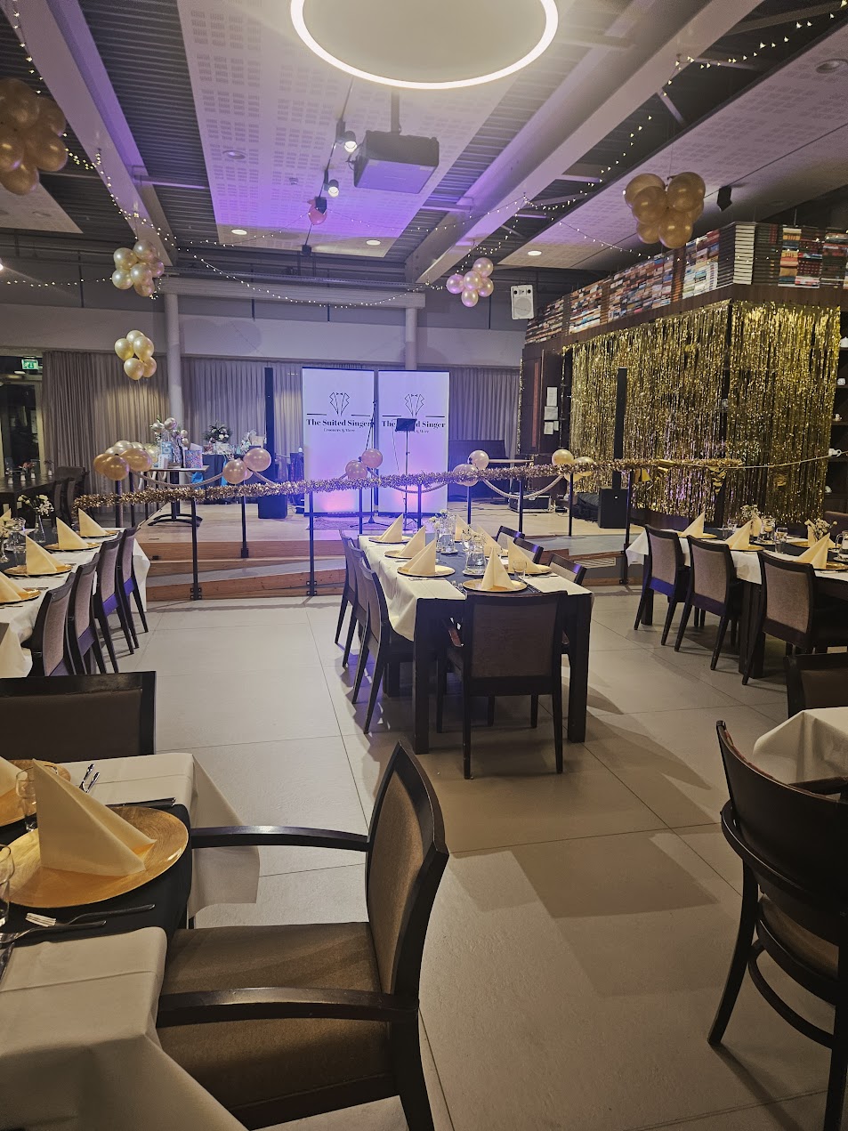 Sfeervolle zorglocatie met compacte stageset